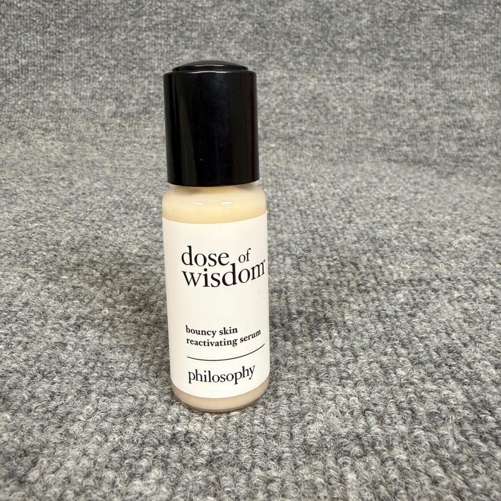 Philosophy Dose of Wisdom Bouncy Skin Reactivating Serum 1oz 30ml Treatment